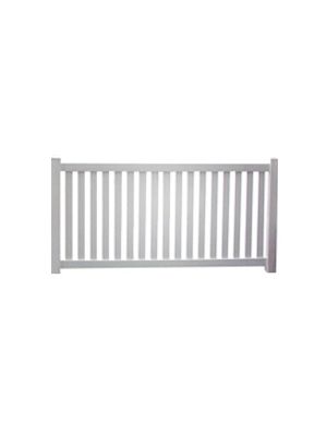 4' Tall Closed Picket Fence 